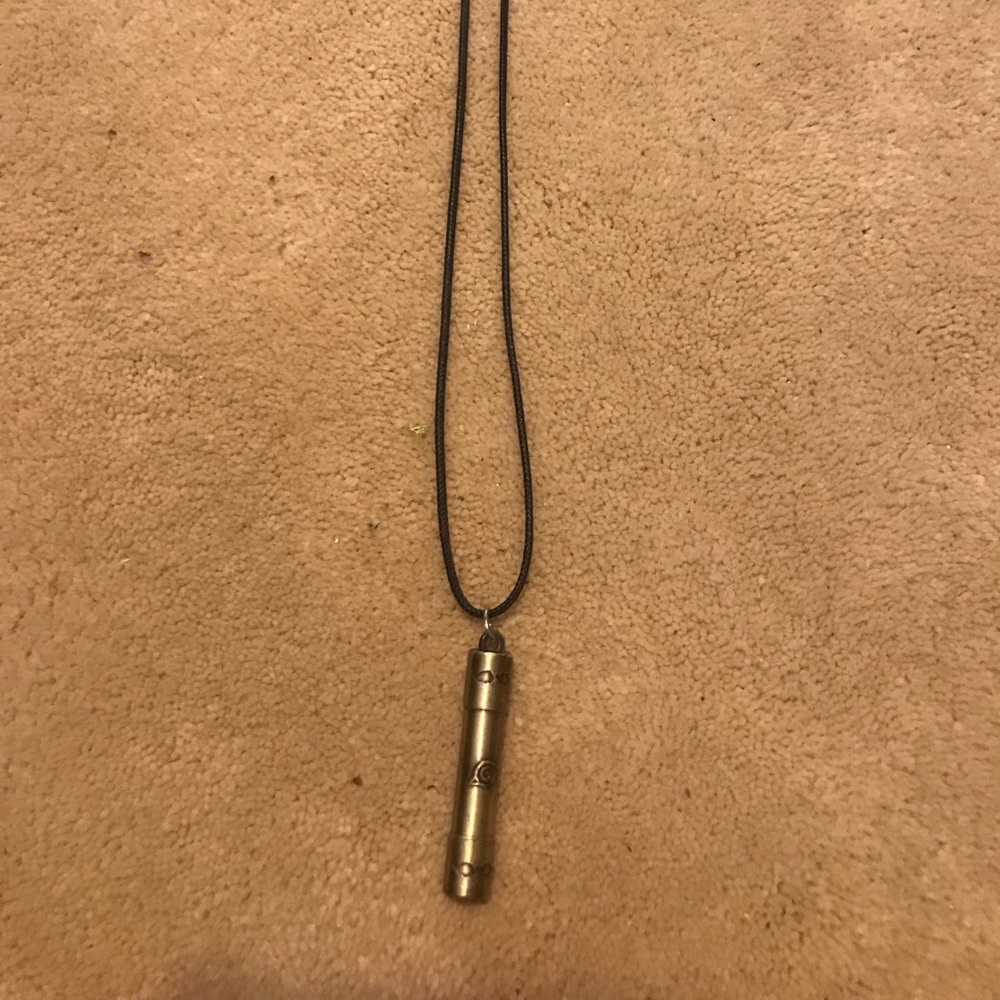 Naruto Scroll Anime Necklace